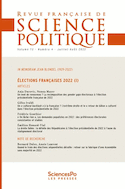 Revue française de science politique, no 72-4
